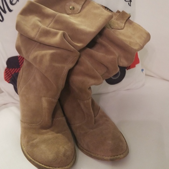 COPY - Ladies American Eagle Suede Cowboy Boots - Picture 2 of 5